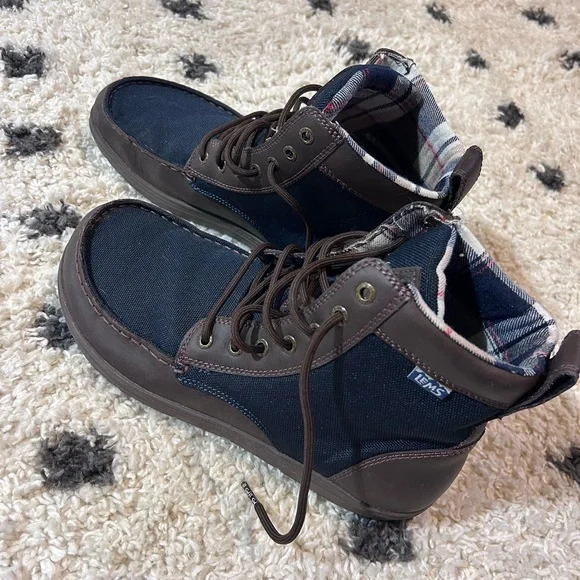 Lems Boulder Boots in the Navy Stout color | Unisex Mens 10.5 Womens 12 - Picture 3 of 9